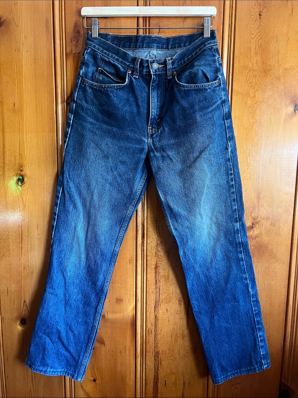 Vintage Levi’s Orange Tabs 617 From Apr 2004 in Medium Blue Wash Y2K Zipper Fly